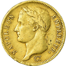 Coin, France, Napoléon I, 40 Francs, 1812, Paris, EF(40-45), Gold, KM:696.1