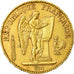 Moneta, Francia, Génie, 20 Francs, 1890, Paris, BB+, Oro, KM:825, Gadoury:1063