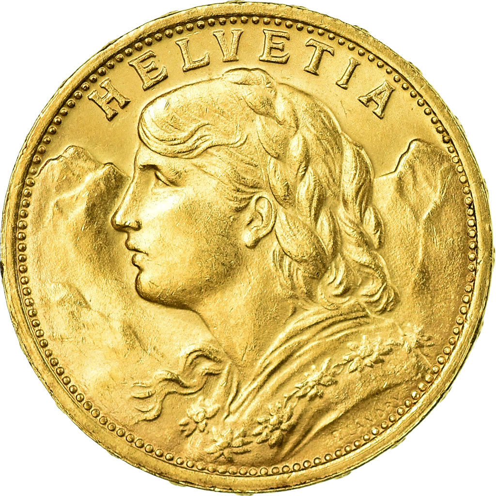 Moneda, Suiza, 20 Francs, 1908, Bern, SC, Oro, KM:35.1