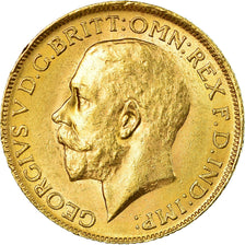 Coin, Canada, George V, Sovereign, 1917, Royal Canadian Mint, Ottawa, AU(55-58)