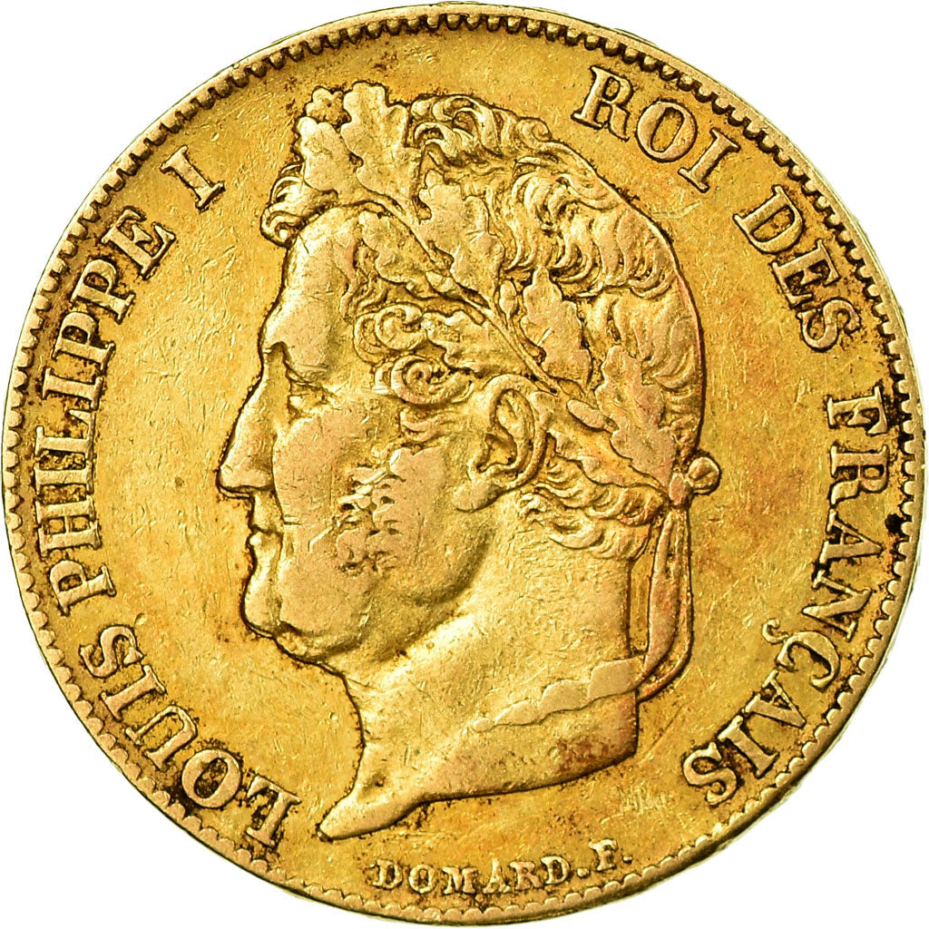 Münze, Frankreich, Louis-Philippe, 20 Francs, 1847, Paris, SS, Gold, KM:750.1