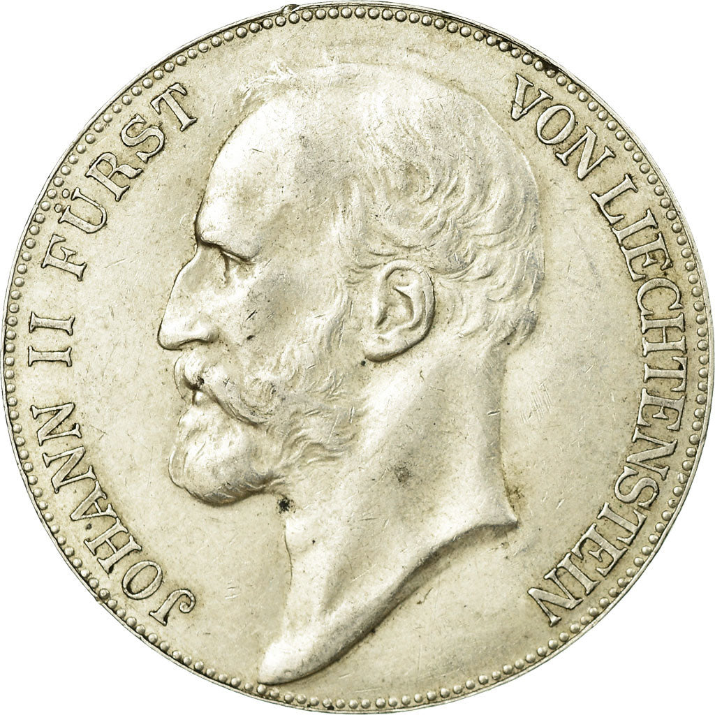 Monnaie, Liechtenstein, Prince John II, 5 Kronen, 1904, SUP+, Argent, KM:4