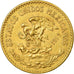 Moneda, México, 20 Pesos, 1918, Mexico City, MBC, Oro, KM:478
