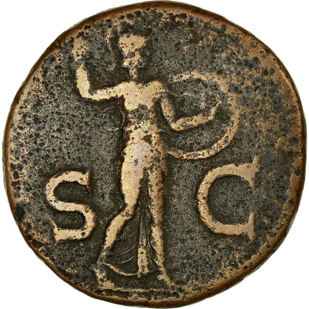 Coin, Claudius, As, 41-50, Rome, VF(30-35), Bronze, RIC:100
