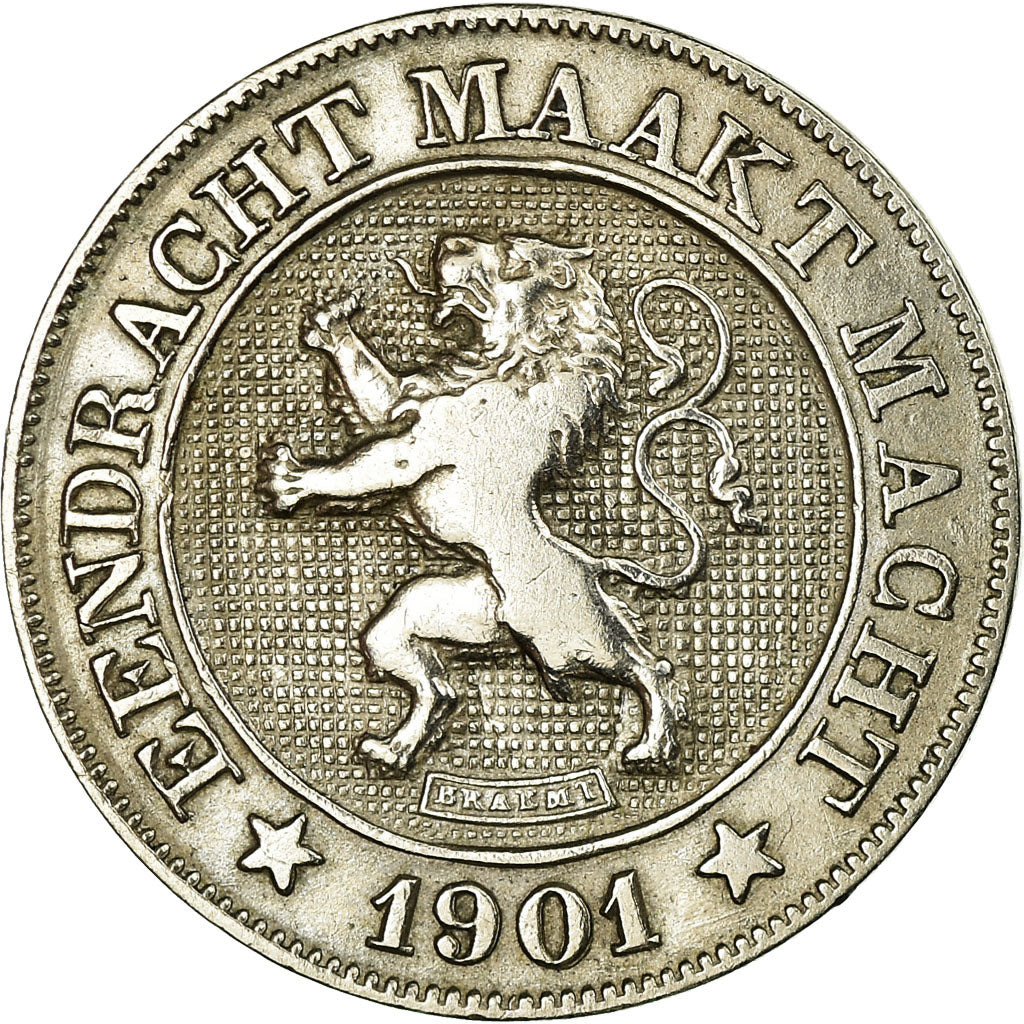 Coin, Belgium, Leopold II, 10 Centimes, 1901, Brussels, EF(40-45)
