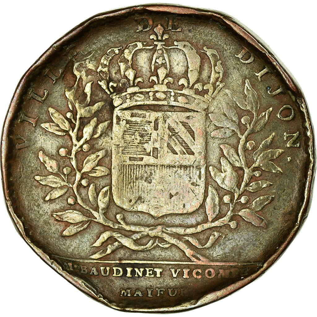 France, Token, Royal, F(12-15), Copper, Feuardent:10088