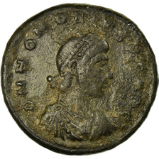 Moeda, Honorius, Nummus, Nicomedia, VF(20-25), Cobre, RIC:46c
