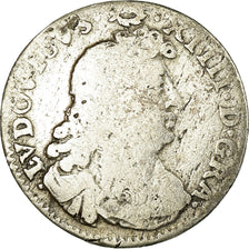 Moneta, Francja, Louis XIV, 4 Sols des Traitants, 1676, Paris, F(12-15), Srebro
