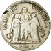 Coin, France, Union et Force, 5 Francs, AN 7, Paris, VF(20-25), Silver