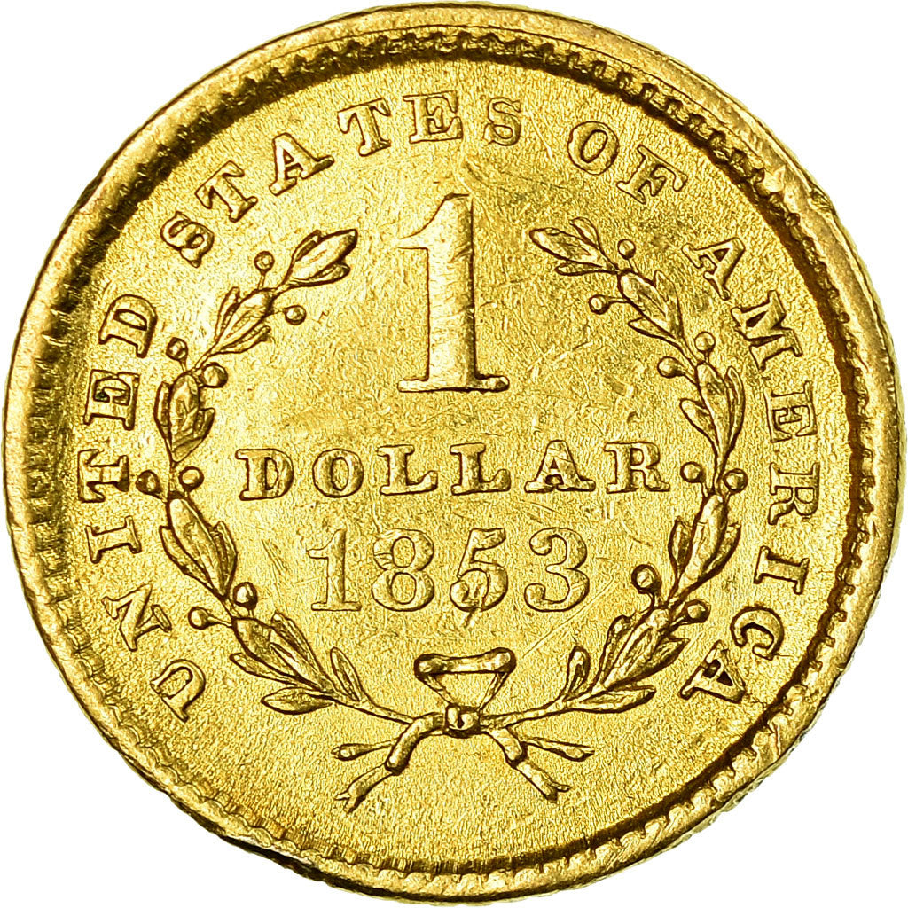 Munten, Verenigde Staten, Liberty Head - Type 1, Dollar, 1853, U.S. Mint