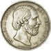 Moneta, Holandia, William III, 2-1/2 Gulden, 1871, EF(40-45), Srebro, KM:82