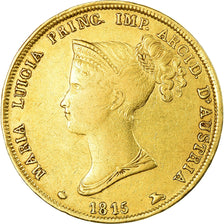 Coin, ITALIAN STATES, PARMA, Maria Luigia, 40 Lire, 1815, Parma, VF(30-35)