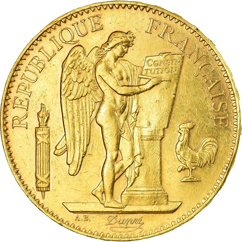 Monnaie, France, Génie, 100 Francs, 1902, Paris, TTB+, Or, Gadoury:1137, KM:832