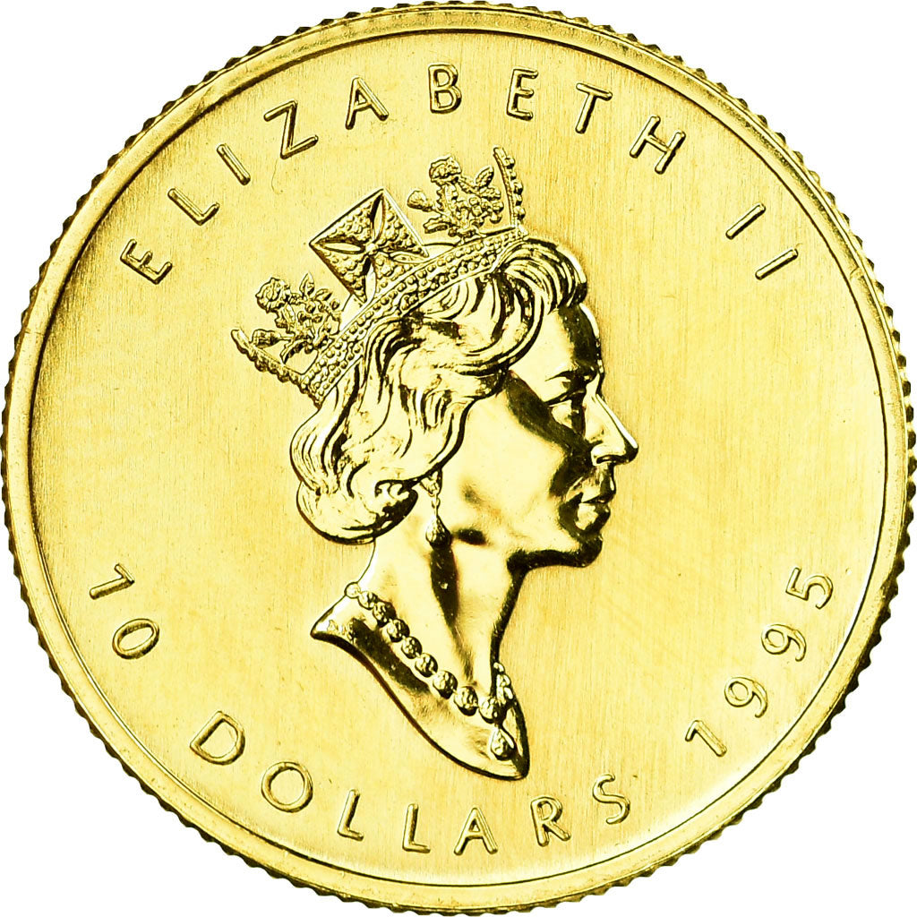 Coin, Canada, Elizabeth II, 10 Dollars, 1995, Royal Canadian Mint, Ottawa