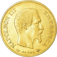 Coin, France, Napoleon III, 10 Francs, 1860, Paris, VF(30-35), Gold