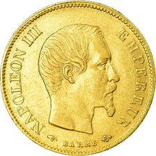 Moneta, Francia, Napoleon III, Napoléon III, 10 Francs, 1859, Paris, BB, Oro