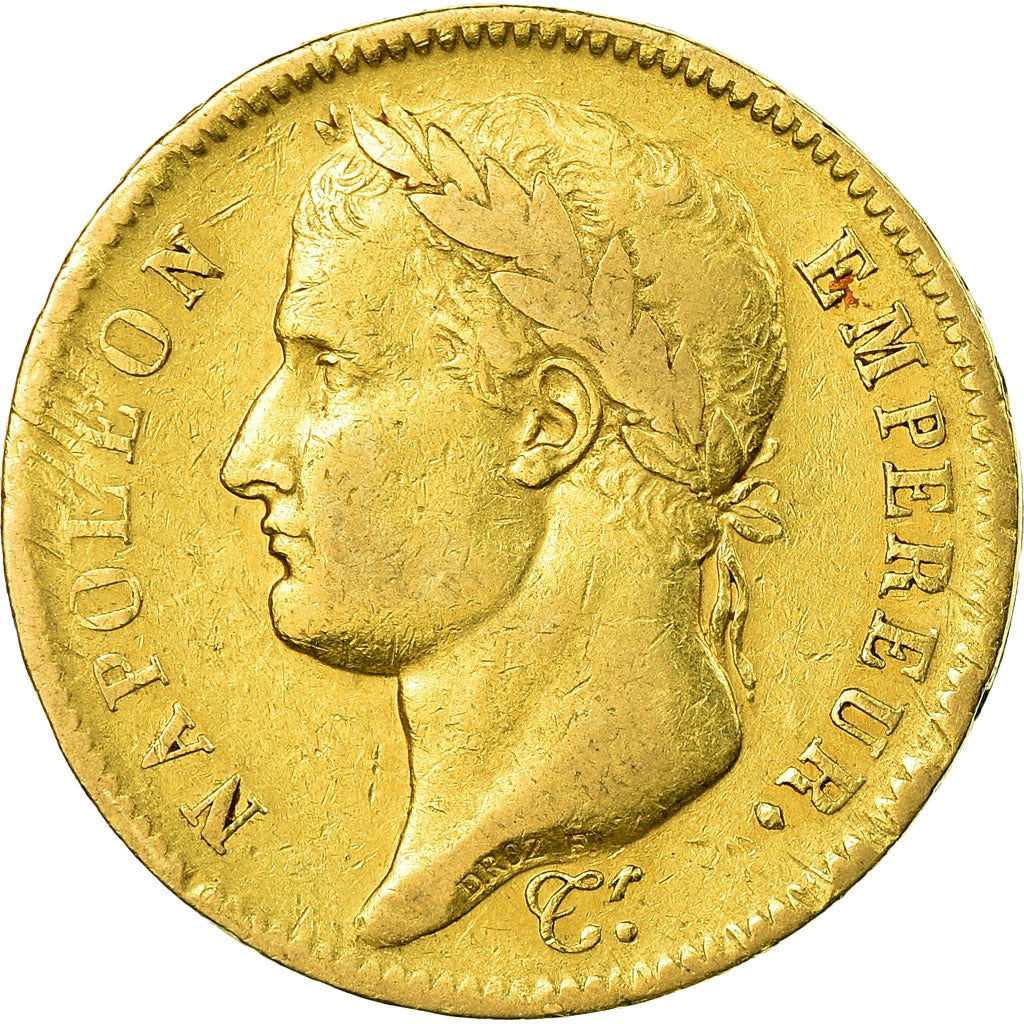 Monnaie, France, Napoléon I, 40 Francs, 1811, Paris, TB+, Or, Gadoury:1084