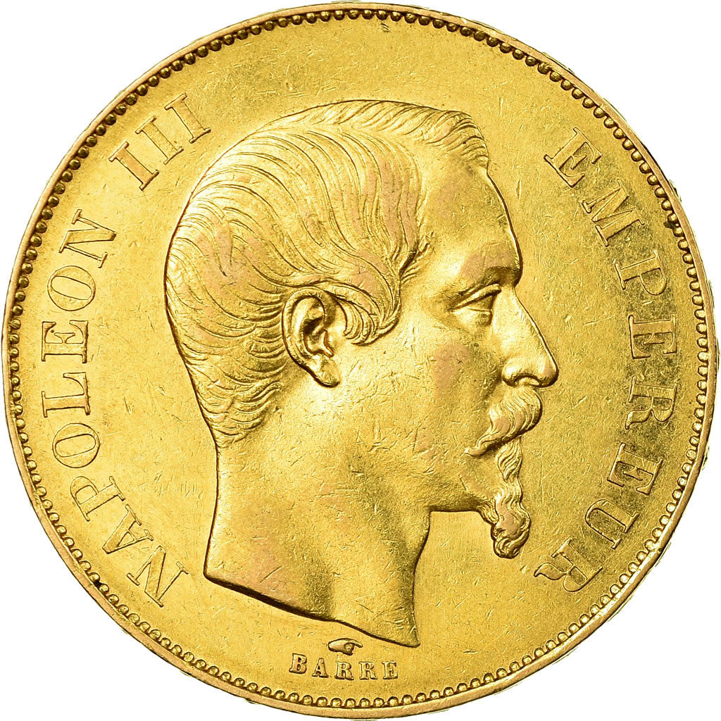 Munten, Frankrijk, Napoleon III, Napoléon III, 50 Francs, 1856, Paris, ZF+