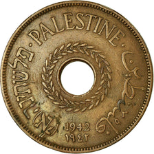 Coin, Palestine, 20 Mils, 1942, EF(40-45), Bronze, KM:5a