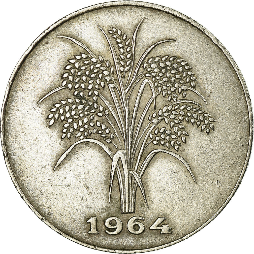 Moeda, Vietname, STATE OF SOUTH VIET NAM, Dong, 1964, AU(50-53), Cobre-níquel
