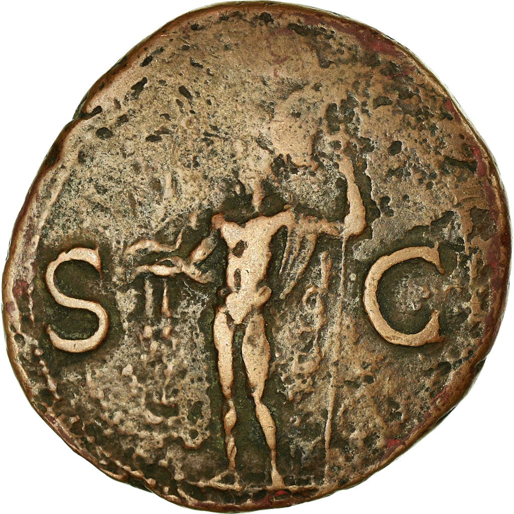 Coin, Agrippa, As, 37-41, Rome, AU(50-53), Bronze, RIC:58