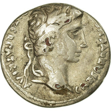 Münze, Augustus, Denarius, 2-1 BC, Rome, Fourrée, SS, Silber, RIC:207