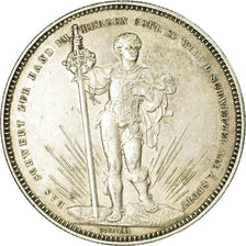 Coin, Switzerland, 5 Francs, 1879, Basel, EF(40-45), Silver, KM:S14