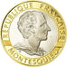 Moeda, França, Montesquieu, 10 Francs, 1989, MS(65-70), Dourado, Gadoury:828