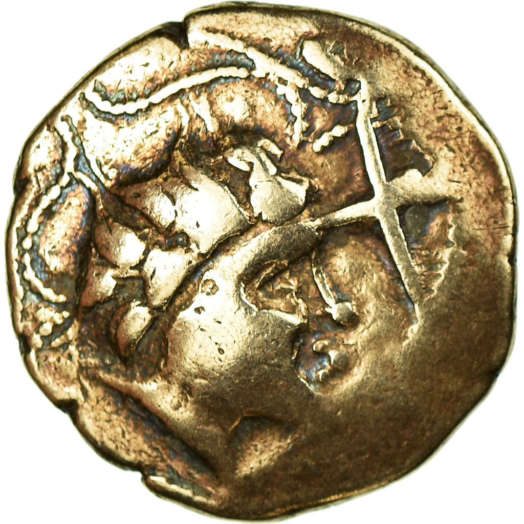 Monnaie, Namnetes, Statère, TB+, Electrum