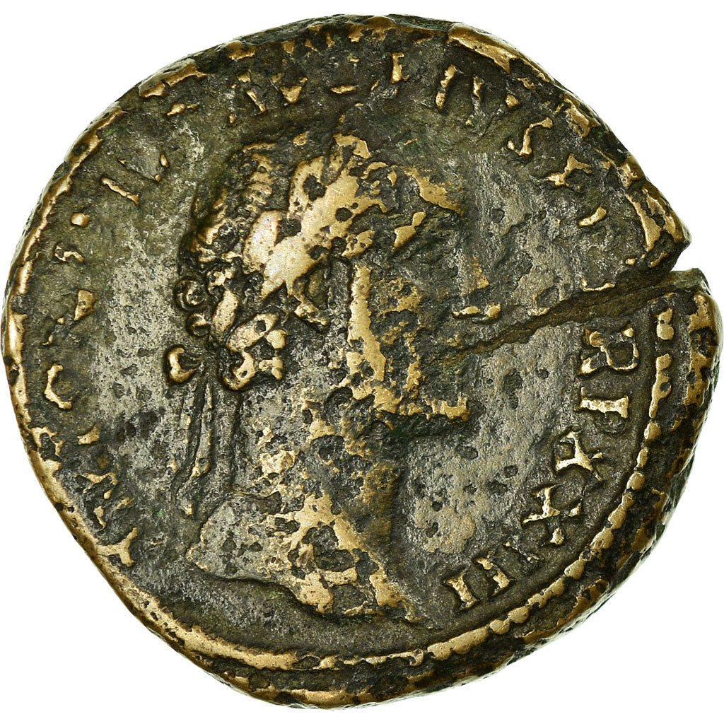 Coin, Antoninus Pius, Sestertius, Roma, VF(20-25), Bronze, RIC:1045
