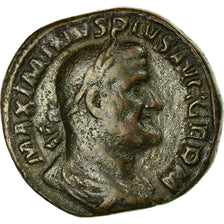 Moneta, Maximinus I Thrax, Sesterzio, 236-237, Rome, MB+, Bronzo, RIC:82