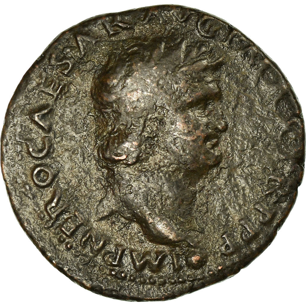 Moneta, Nero, As, 66, Lyon - Lugdunum, BB, Rame, Cohen:103