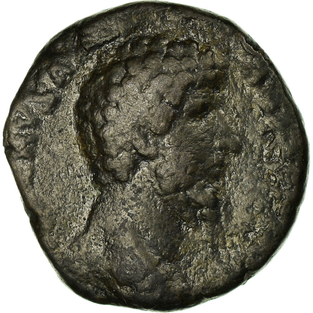 Coin, Lucius Verus, As, Roma, F(12-15), Copper