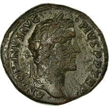 Moneta, Antoninus Pius, Sesterzio, Roma, MB, Rame