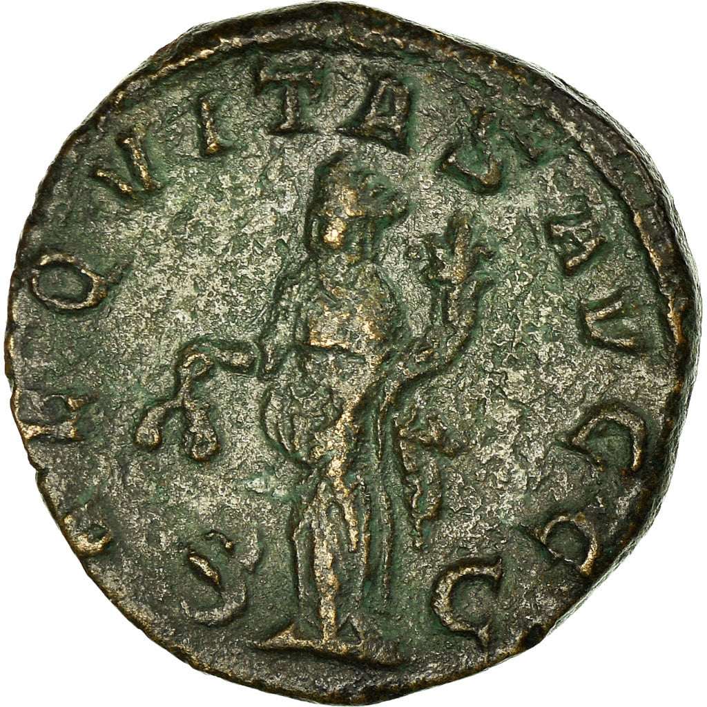 Moneta, Philip I, Sesterzio, Roma, MB, Rame, Cohen:88