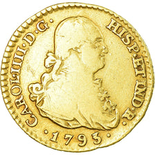 Monnaie, Espagne, Charles IV, Escudo, 1793, Madrid, TB+, Or, KM:434