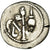 Moneda, Julius Caesar, Denarius, BC+, Plata, Crawford:443/1