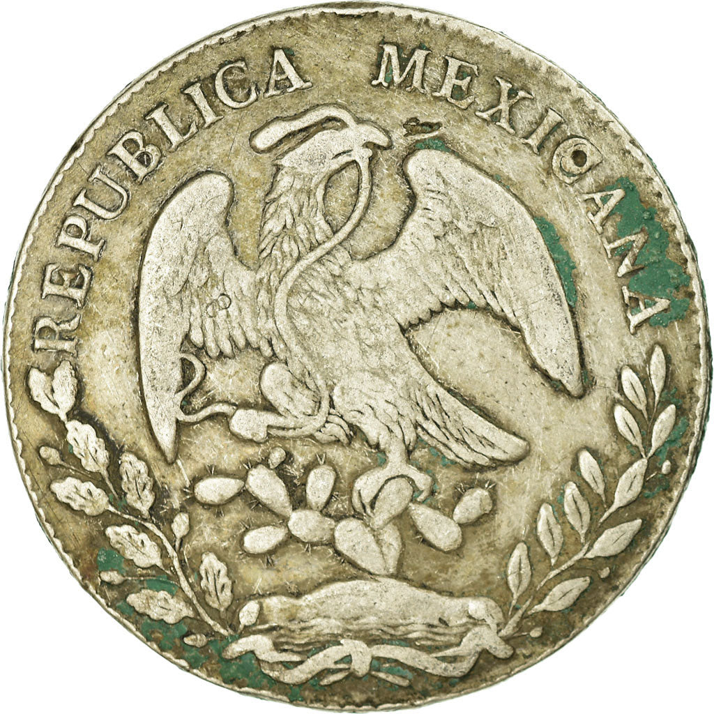 Coin, Mexico, 8 Reales, 1869, Mexico City, VF(20-25), Silver, KM:377.10