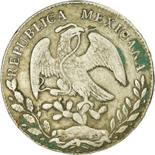 Coin, Mexico, 8 Reales, 1869, Mexico City, VF(20-25), Silver, KM:377.10