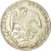 Moneda, México, 8 Reales, 1877, Chihuahua, BC+, Plata, KM:377.2