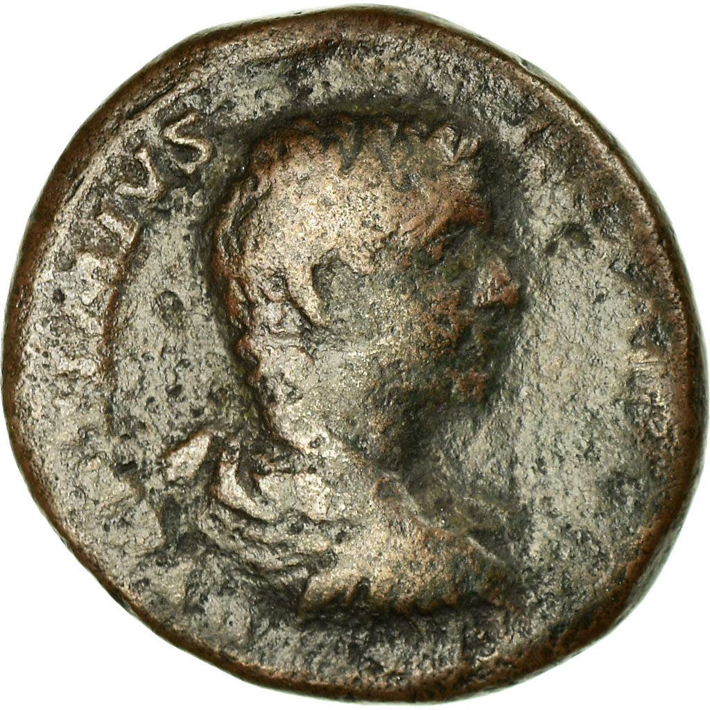 Moneta, Geta, As, Roma, MB, Bronzo, RIC:150a