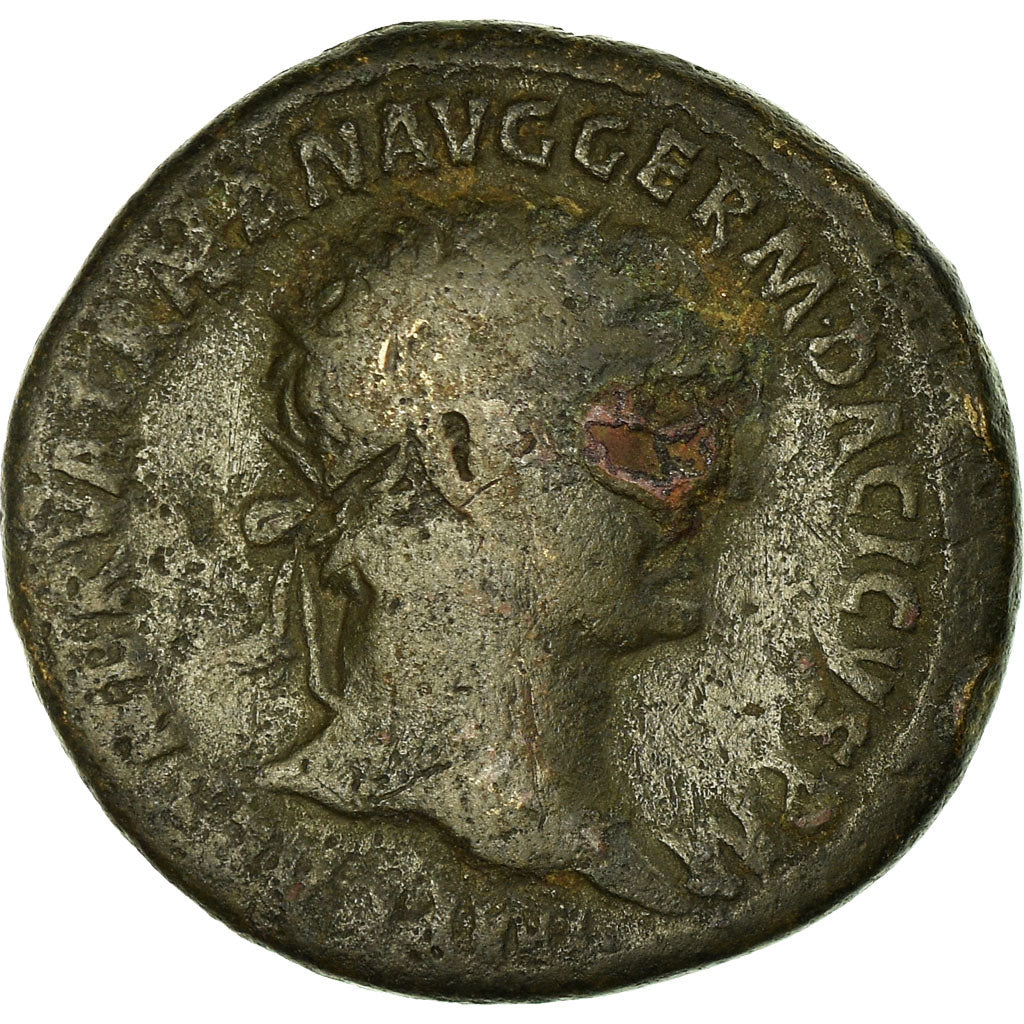 Coin, Trajan, Dupondius, 101, Rome, VF(20-25), Copper, RIC:428