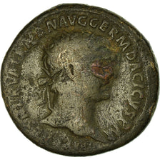 Coin, Trajan, Dupondius, 101, Rome, VF(20-25), Copper, RIC:428
