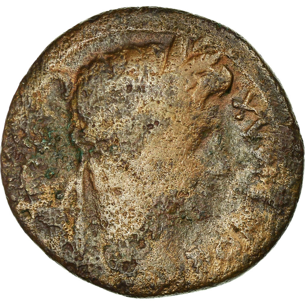 Coin, Augustus, As, 15-10 BC, Lyon - Lugdunum, VF(20-25), Bronze, RIC:230