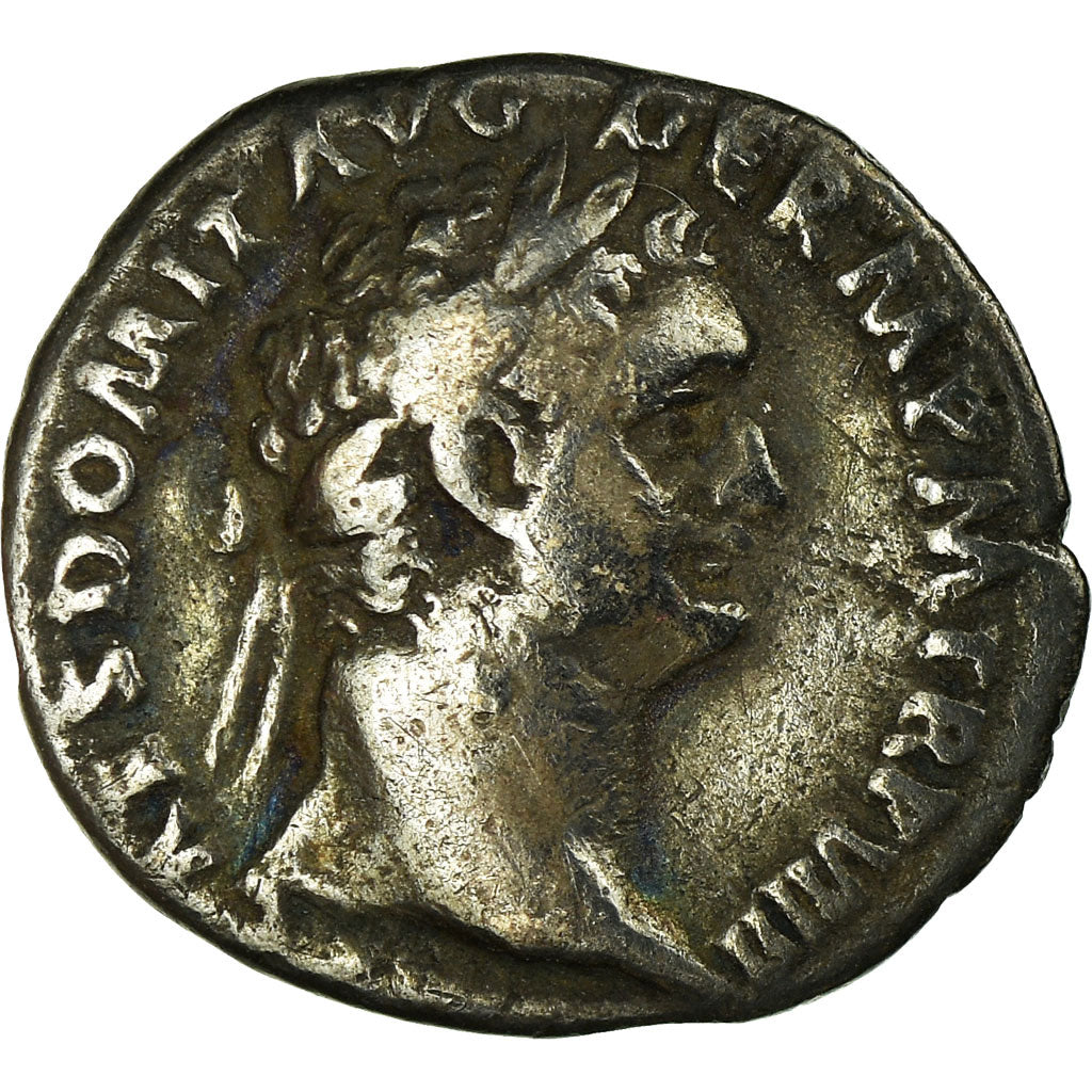 Moneta, Domitian, Denarius, Roma, EF(40-45), Srebro, RIC:770