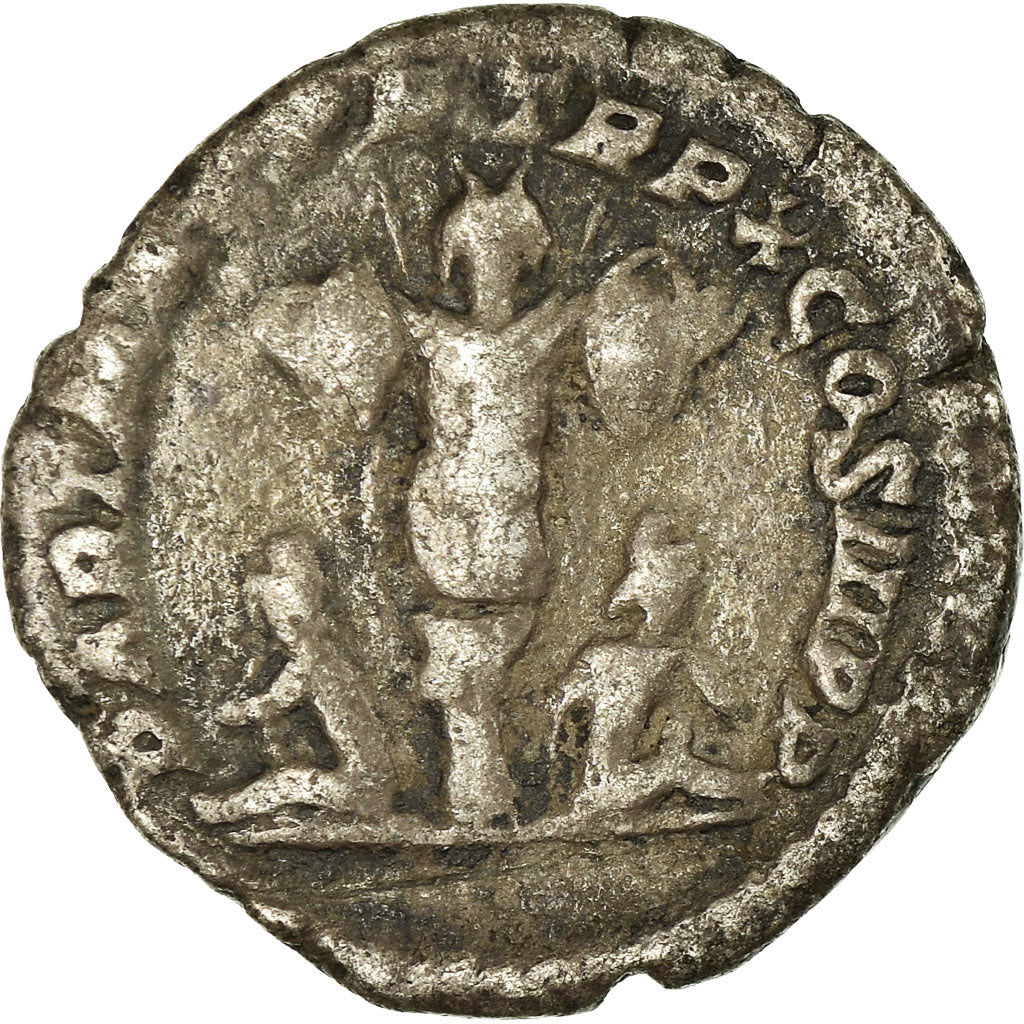 Moeda, Septimius Severus, Denarius, VF(30-35), Prata, Cohen:370