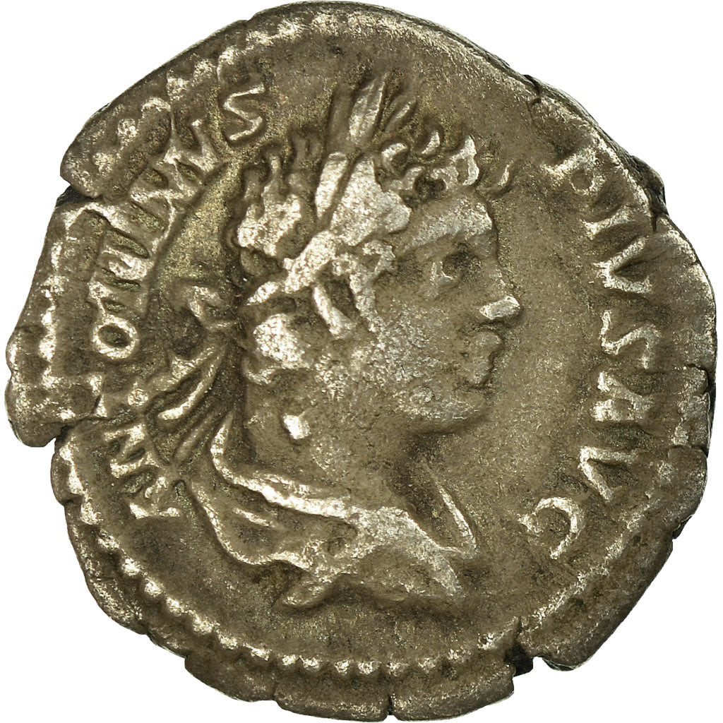 Moneta, Caracalla, Denarius, Rome, MB+, Argento, RIC:80b