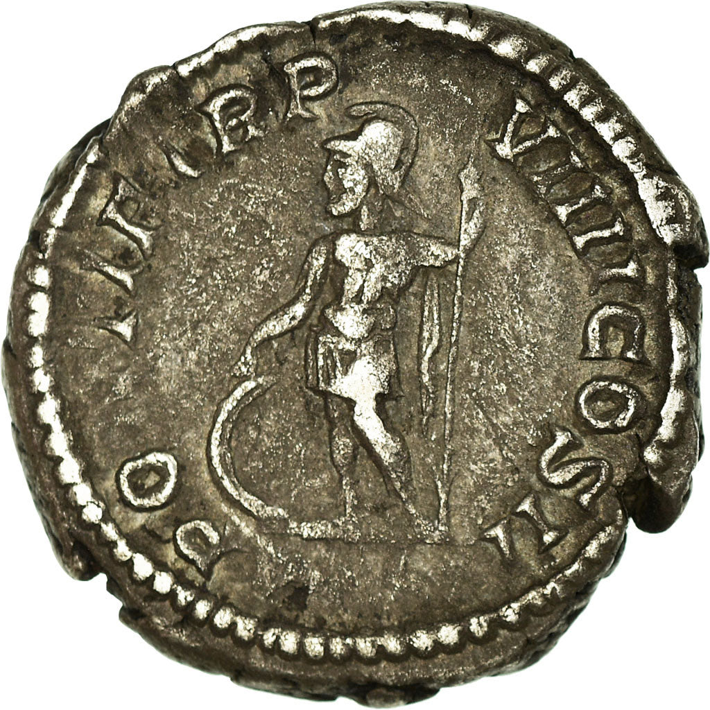 Moneta, Caracalla, Denarius, Rome, MB+, Argento, RIC:80b