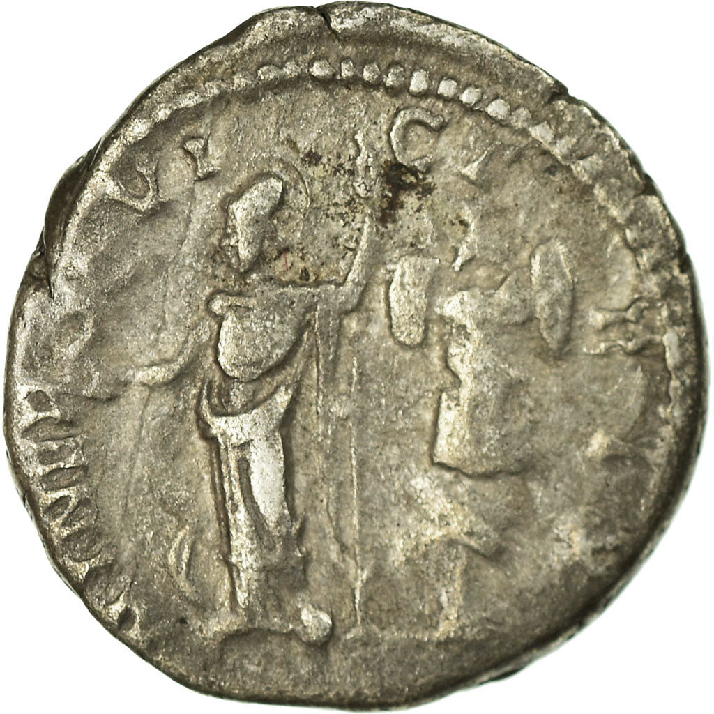 Moneta, Caracalla, Denarius, Roma, BB+, Argento, RIC:25b