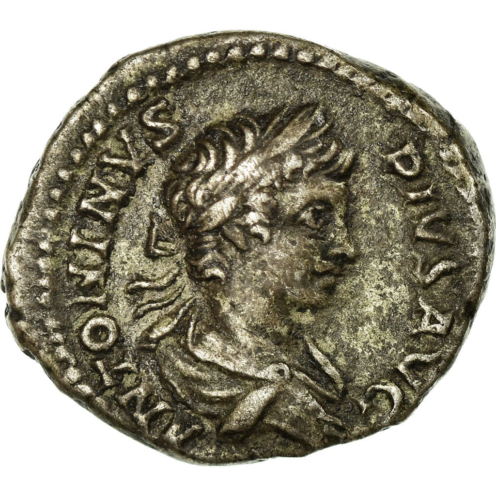 Coin, Caracalla, Denarius, 201-210, Rome, EF(40-45), Silver, RIC:130a